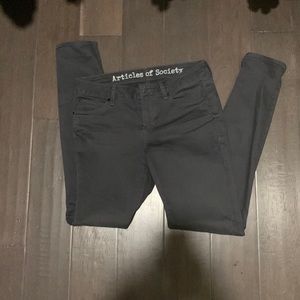 Grey jeans